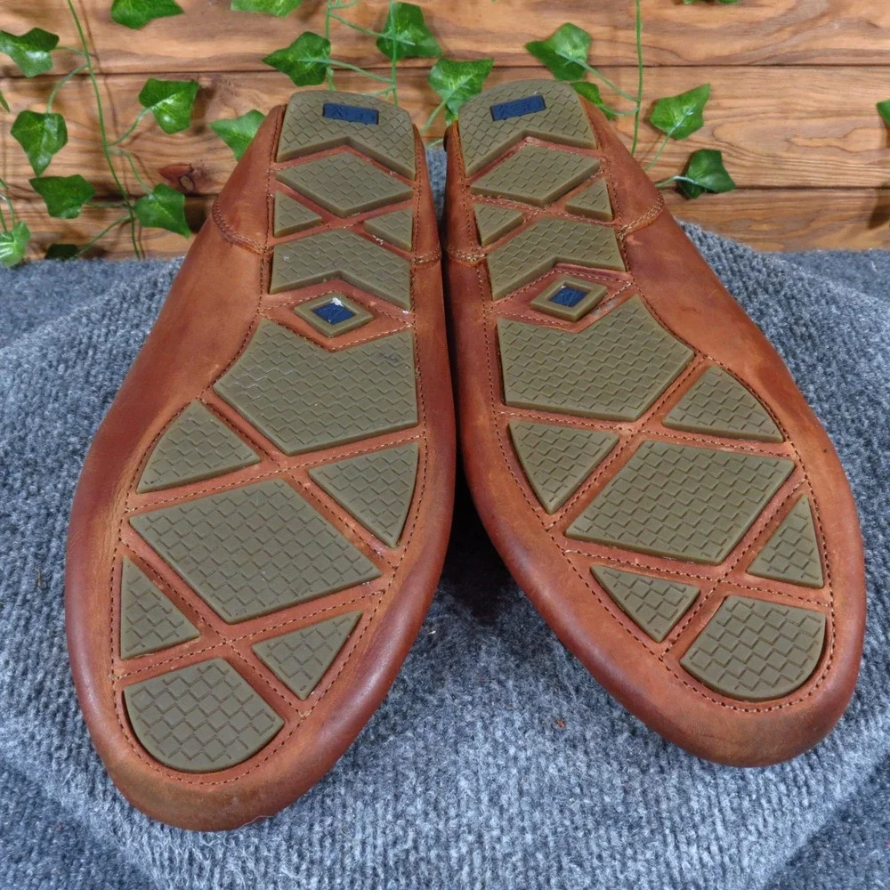Sperry Wave Driver Mens Driving Shoe Size 13 Nautical Loafer Brown Leather